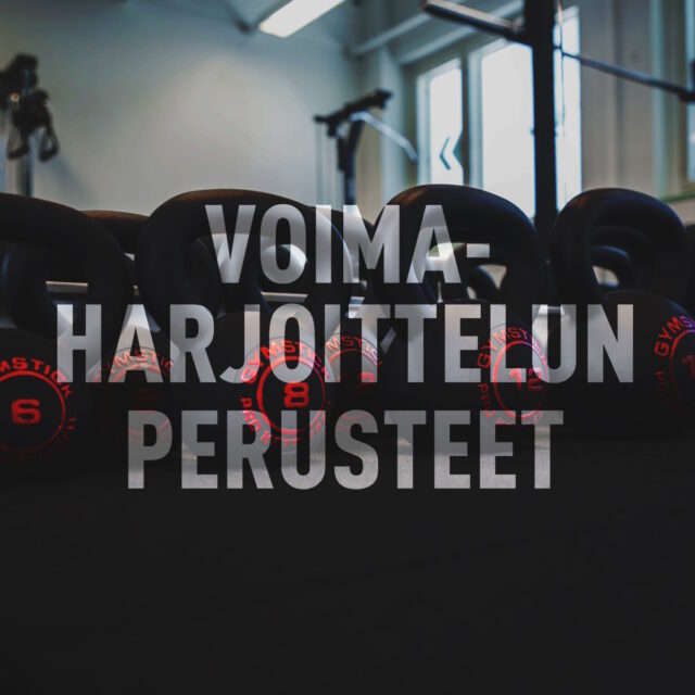 Voimaharjoittelun perusteet -verkkokurssi