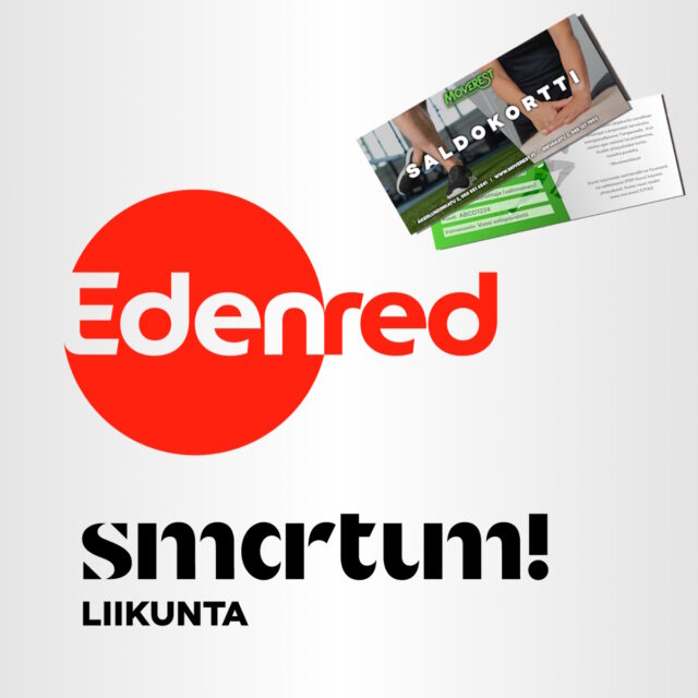 Saldokortti Edenred ja Smartum liikunta